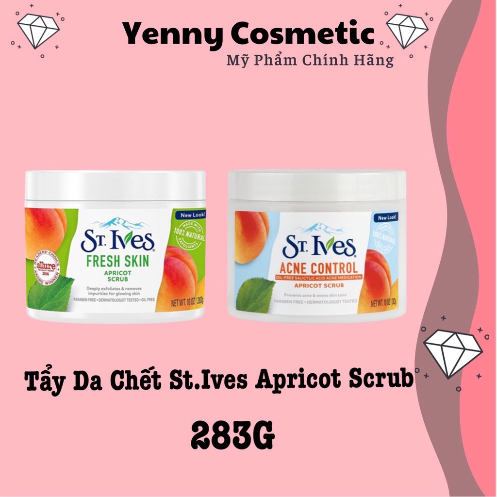 Tẩy da chết St.Ives Control Apricot Scrub