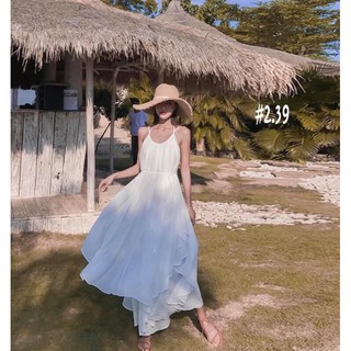 ĐẦM MAXI CỔ YẾM HỞ LƯNG