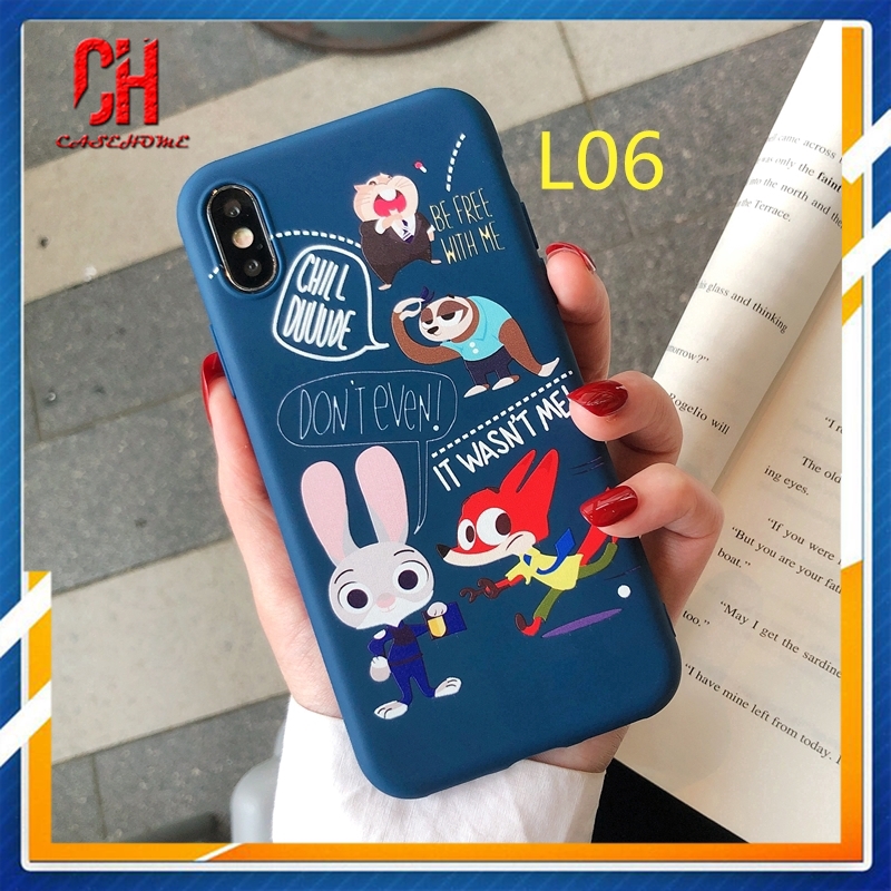 Ốp lưng hình Zootopia cho Samsung A11 A10 A50 A31 A10S J7 Prime A51 J2 Prime A20S A21S A30 A50S A30S A20 M11 M30S M10