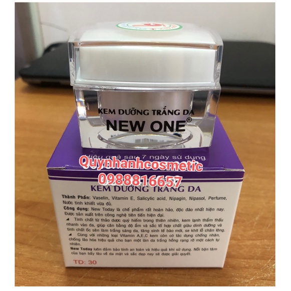 Kem dưỡng trắng tái tạo da ốc sên New One New Today 15g N1