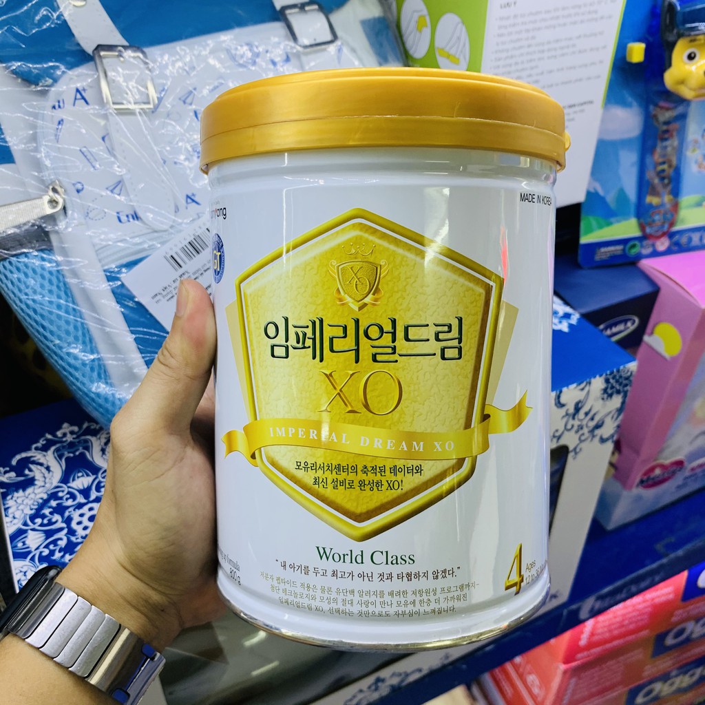 Sữa bột Imperial Dream XO Hàn Quốc và Imperial Kid 800G