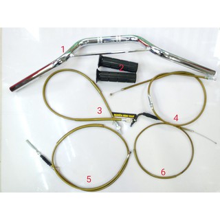 Bộ ghi đông xe 68 72 combo 6 món