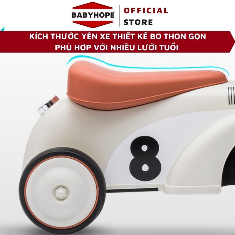 Xe chòi chân cho bé ô tô Babyhope có nhạc đèn led siêu đẹp Babyhope