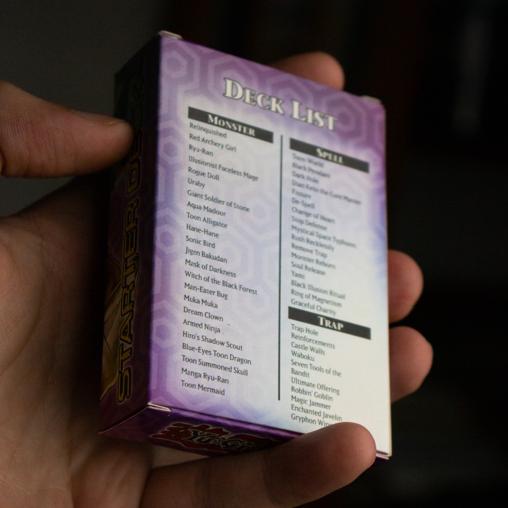 Tool World card bài yugioh có tem chất lượng cao full hộp Bộ bài khởi đầu - Bài Yugi