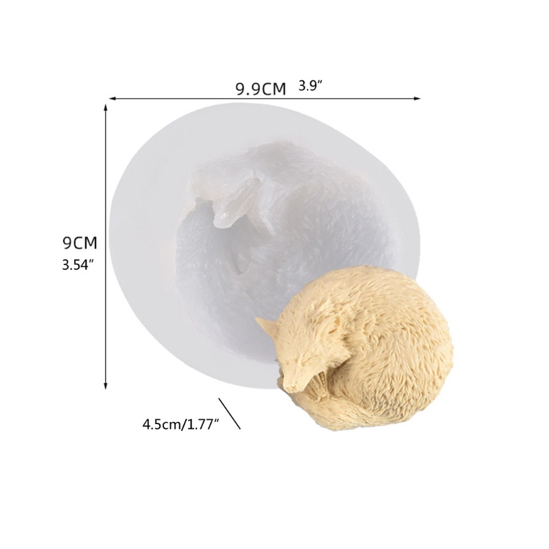 Khuôn Silicone Làm Trang Sức Nhựa Epoxy Hình Đầu Sói
