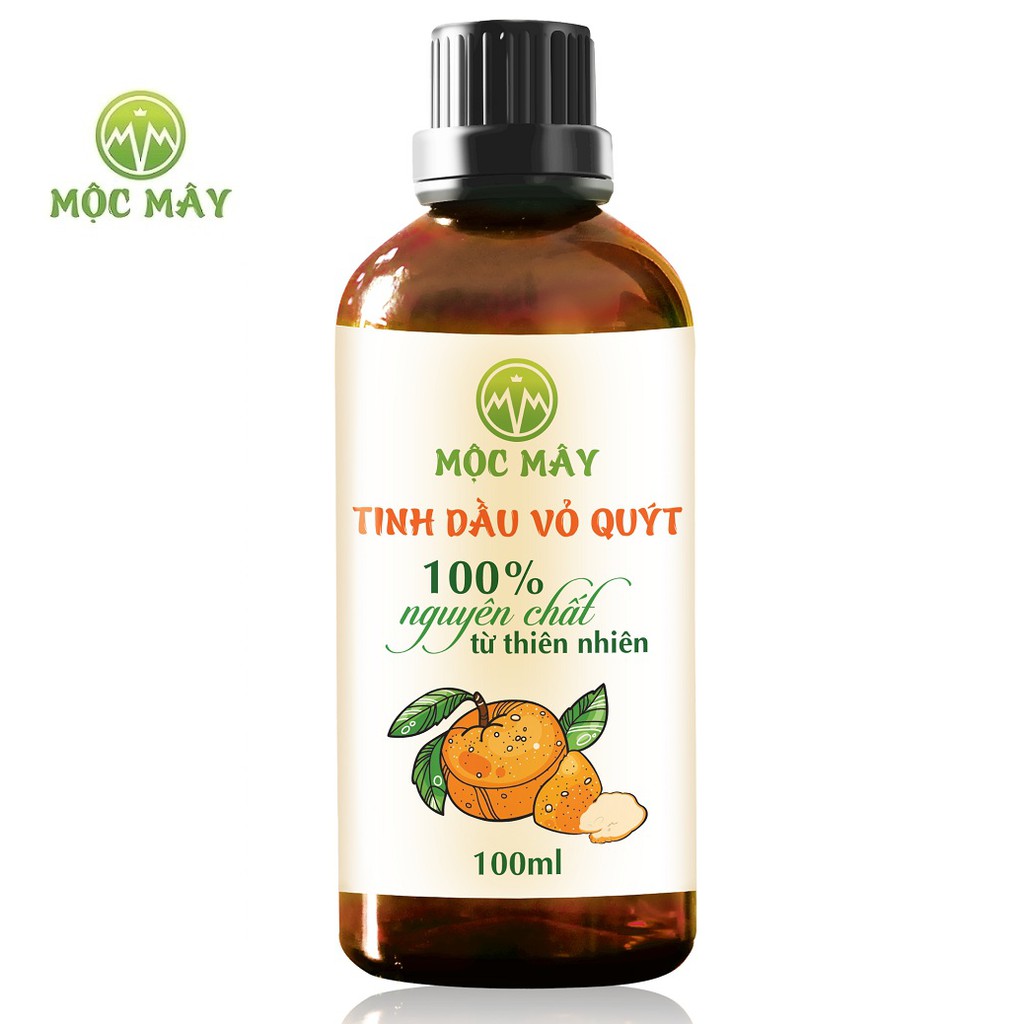 Tinh dầu vỏ quýt 100ml Mộc Mây