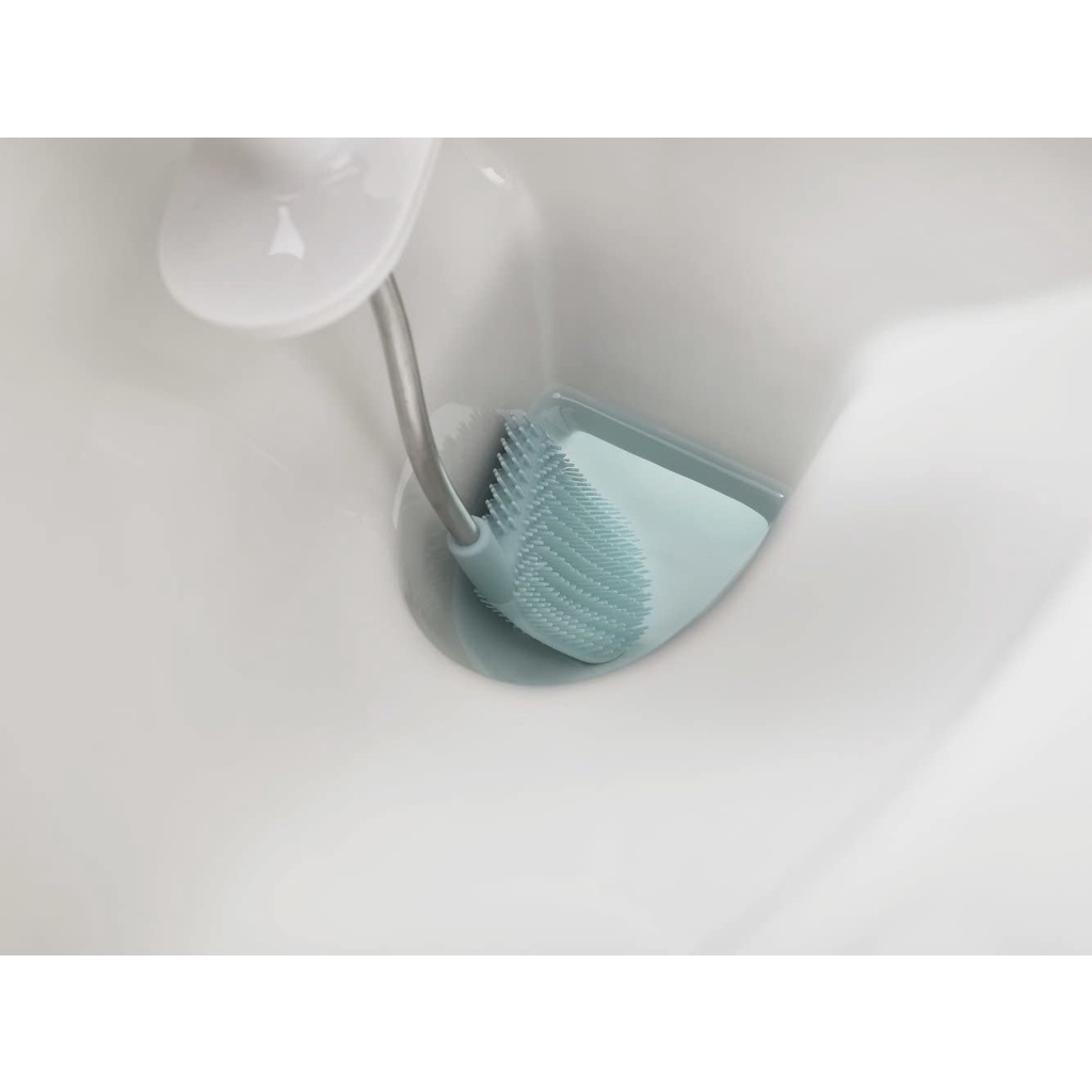 Cọ nhà vệ sinh Joseph Joseph Flex, chổi cọ toilet chống nhỏ giọt [Hàng Đức chính hãng]