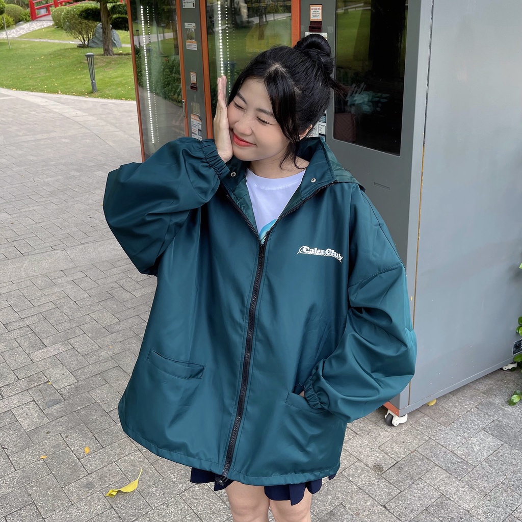 Jacket- Áo Khoác dù CALEM.CLUB form rộng oversize chất liệu dù 2 lớp cao cấp