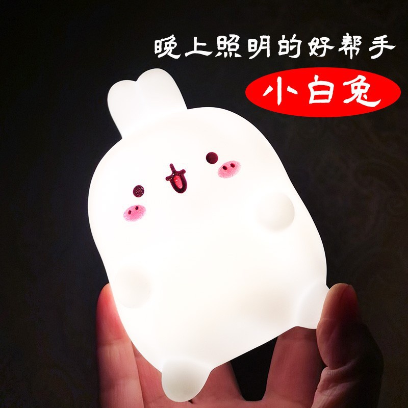 Đèn ngủ mini hình thỏ và chú gấu giáng sinh NOEL cực xinh xắn dễ thương LILA DENNGUTHO55