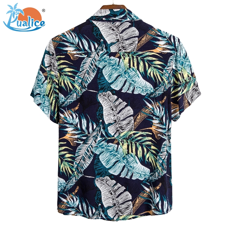Hawaii high-quality silk cotton short-sleeved shirt340 | BigBuy360 - bigbuy360.vn