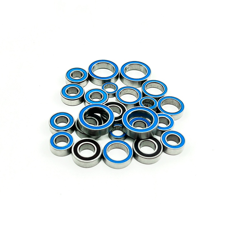 Bộ Vòng Bi Kim Loại Chống Nước Chống Bụi Cho Xe TAMIYA TT01 TT02 G6-01 GF01 CC01 CC02 CW-01 WR-02