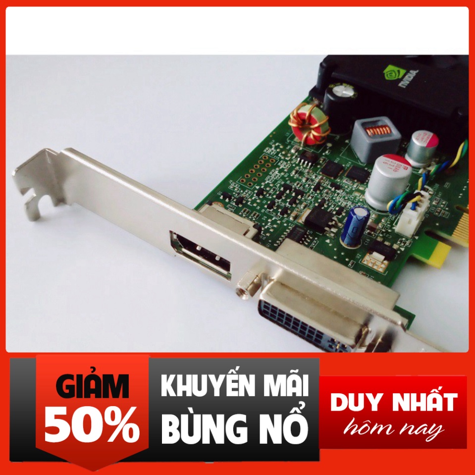 HÀNG CHUẨN GIÁ RẺ Card màn hình NVIDIA QUADRO FX 380 LP 512MB DDR3 64bit, hàng tháo máy chính hãng, bảo hành 6 tháng HÀN