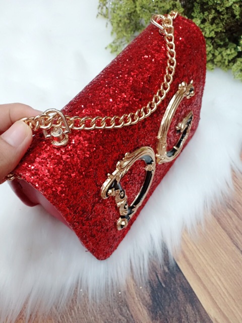 Túi xách DG kim tuyến