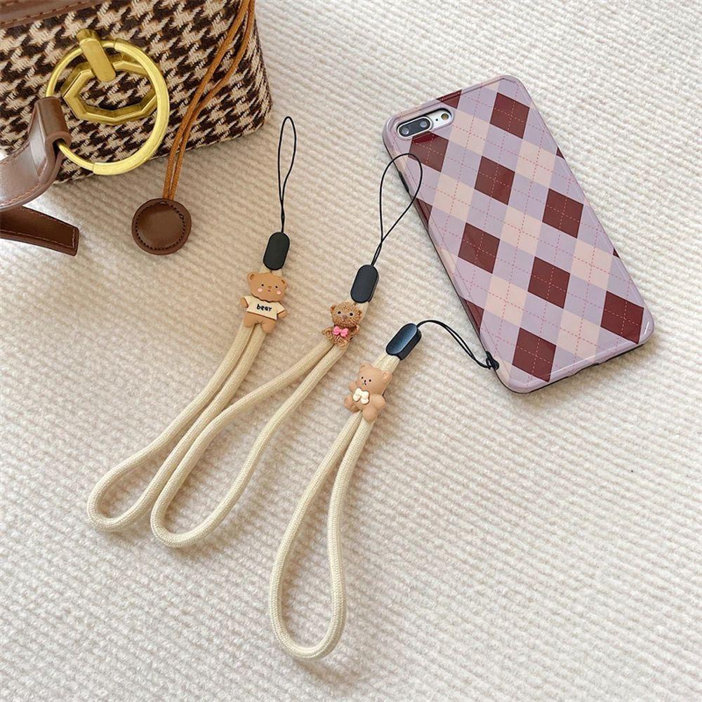 Dây Đeo Cổ Tay Gắn Điện Thoại / Điện Thoại Chống Thất Lạc Họa Tiết Hoạt Hình Dễ Thương