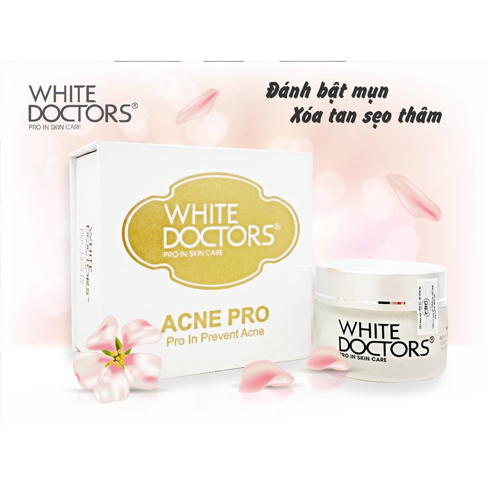 WHITE DOCTORS ACNE PRO - Kem mụn sẹo thâm white doctors - 25ml