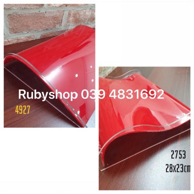 Khay  mika trưng bày dây chuyền ,