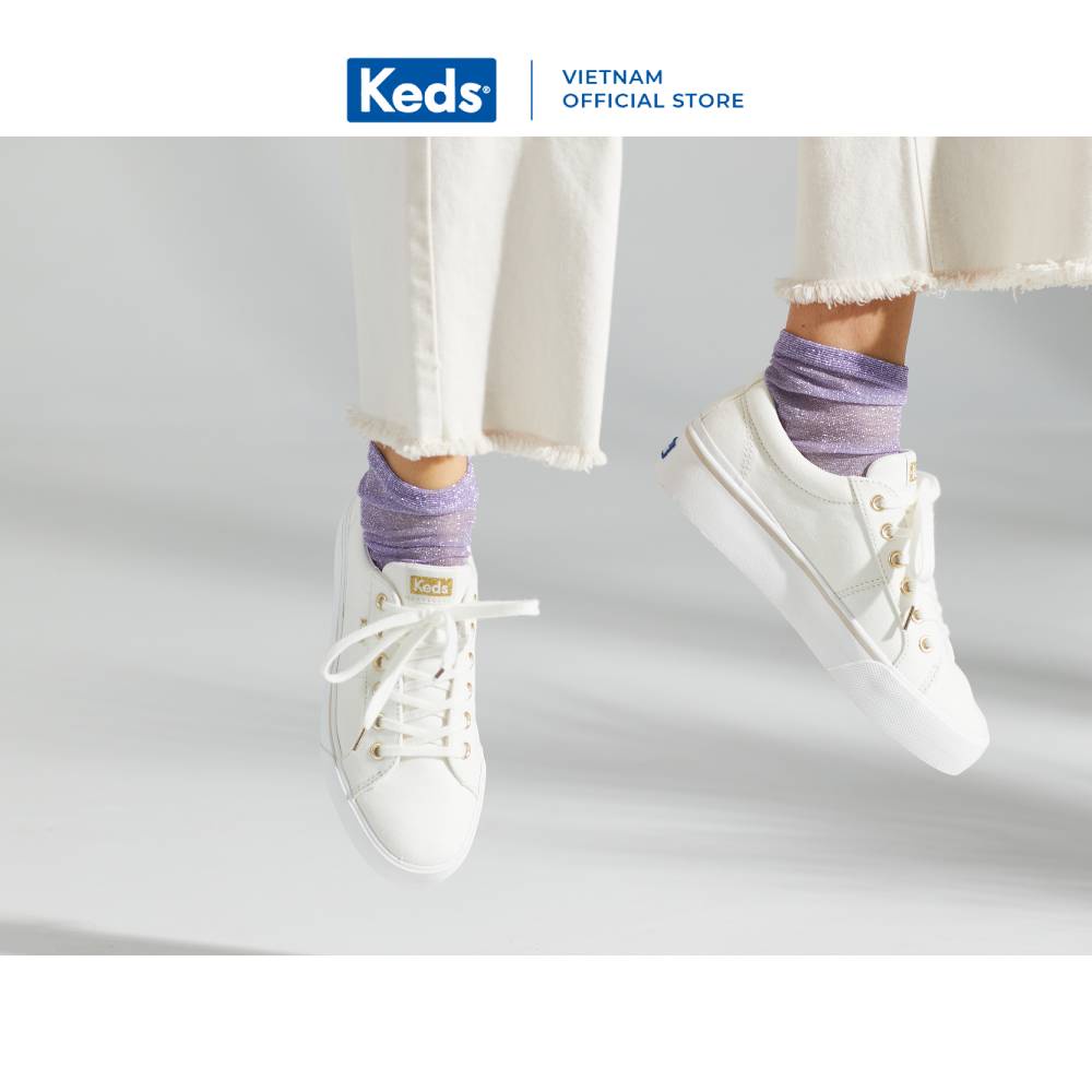 Giày Thể Thao Keds Nữ- Jump Kick Dou Organic Cotton- KD065397WF