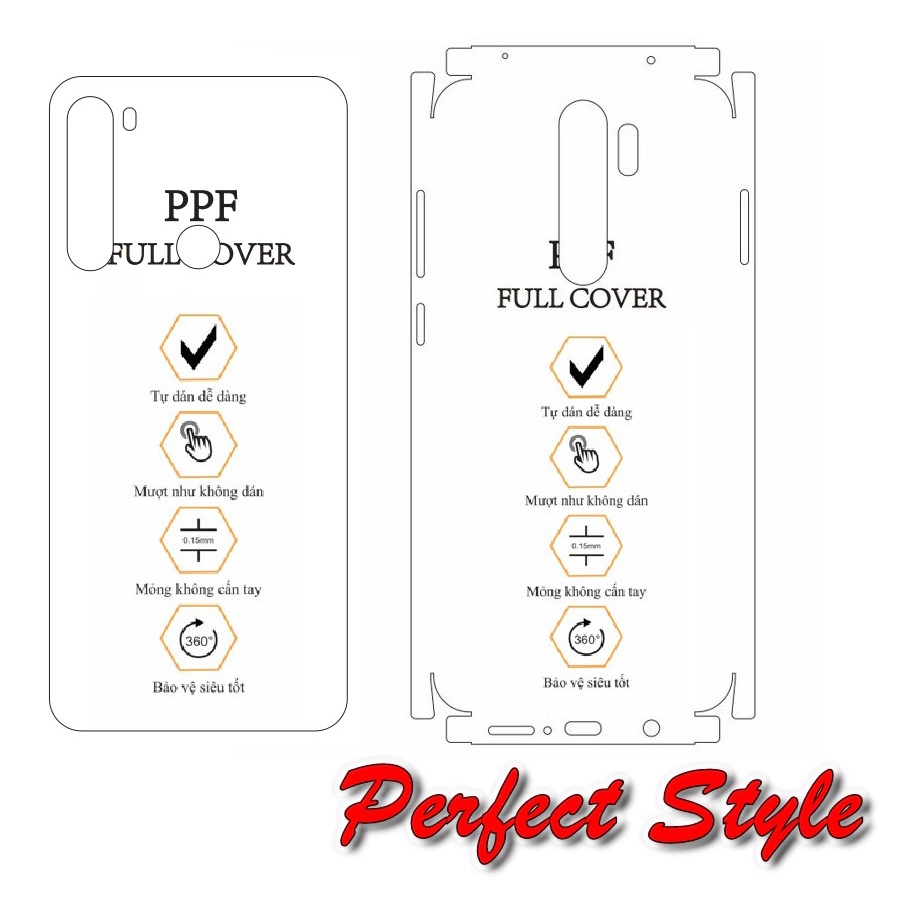 Miếng Dán PPF NEWMOND  - Chịu Lực - Chống Trầy Xước Tuyệt Đối XIaomi note 8 / note 8 pro