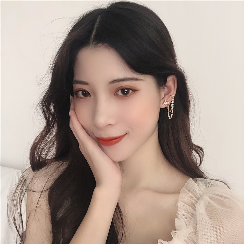 Bông tai bất đối xứng ngôi sao nhỏ đáng yêu BT122