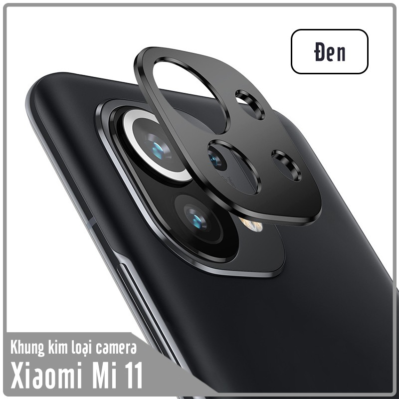 Khung kim loại bảo vệ camera cho XIaomi Mi 11