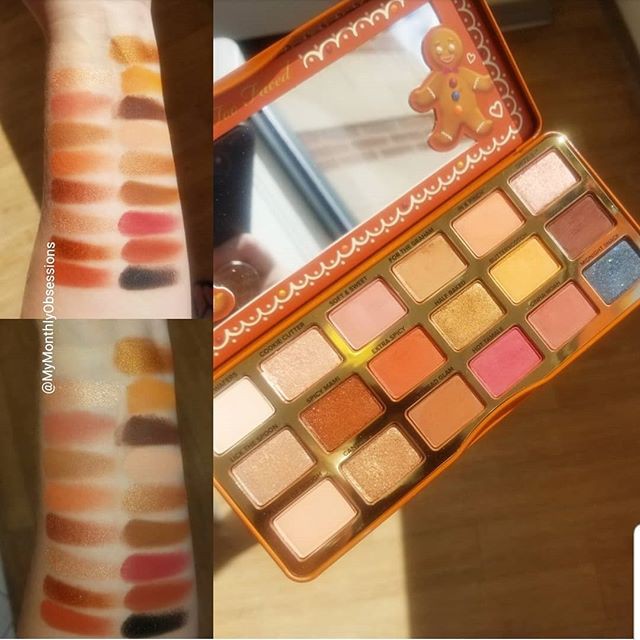 Bảng phấn mắt TOO FACED Gingerbread Extra Spicy Eyeshadow Palette