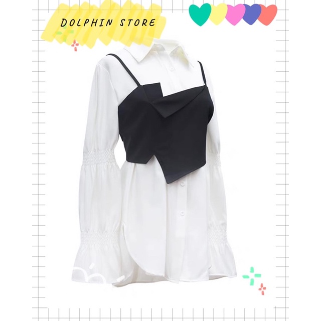 📍BIGSIZE Set áo sơ mi kèm áo gile bigsize📍 | BigBuy360 - bigbuy360.vn