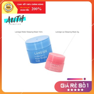 Bộ mặt nạ ngủ Laneige Goodnight Sleeping Care Mini Kit Auth Hàn Quốc