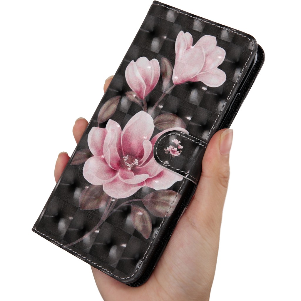 Flap leather case Samsung Galaxy A10 A20 A30 A40 A50 A70 A80 A90 A51 A71 A81 A91 Flower Cover Casing | BigBuy360 - bigbuy360.vn