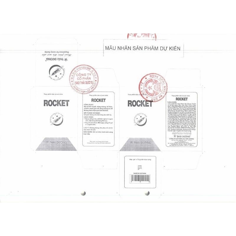 Rocket hộp 10 gói ( hàng chính hãng )