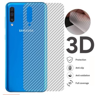  Set 5 miếng dán họa tiết sợi cacbon cho Samsung Galaxy A10