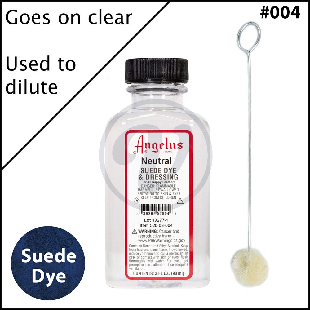 Neutral 004 - Màu nhuộm da lộn cao cấp ANGELUS Suede Dye 90ml (3Oz)