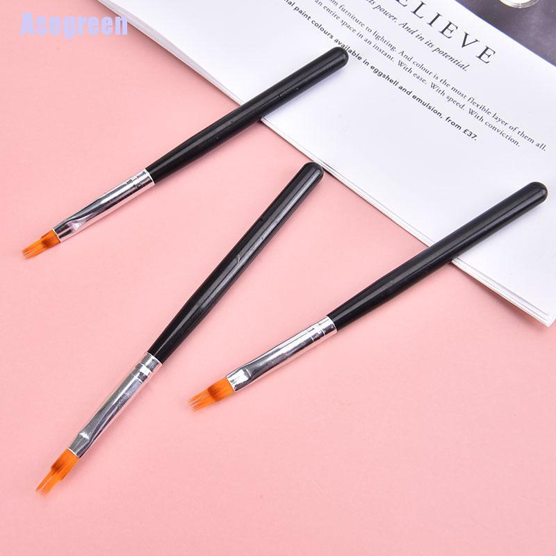 (Hàng Mới Về) Cọ Vẽ Móng Tay uv Mềm Mại Với Màu gradient