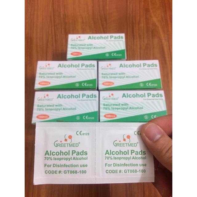 Bông tẩm cồn ALCOHOL PADS