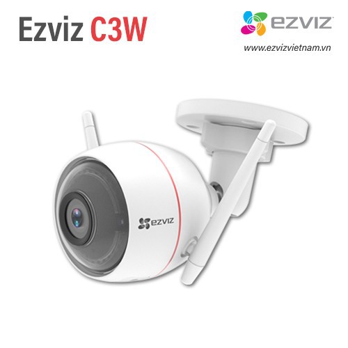 Camera EZVIZ C3W 1080P 2.0 Megapixel, âm thanh 2 chiều, đèn và còi báo động - Chính hãng Full VAT