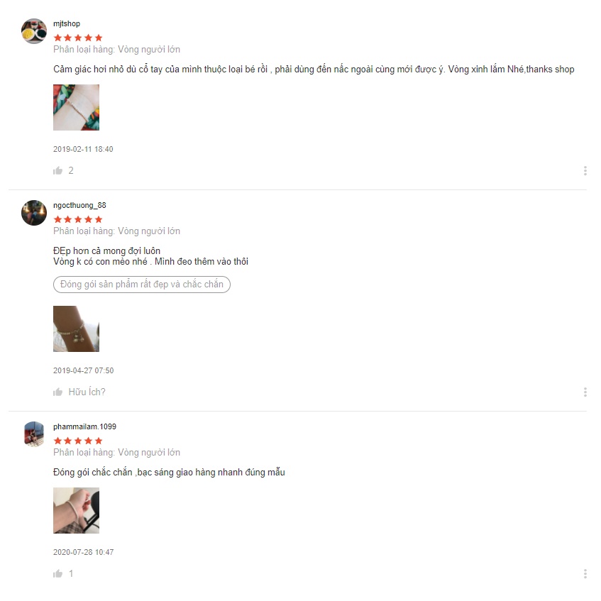 Lắc tay bạc bi chất liệu 100% bạc Ý 925 có size cho nữ và trẻ em LEVAN vòng tay nữ 0001