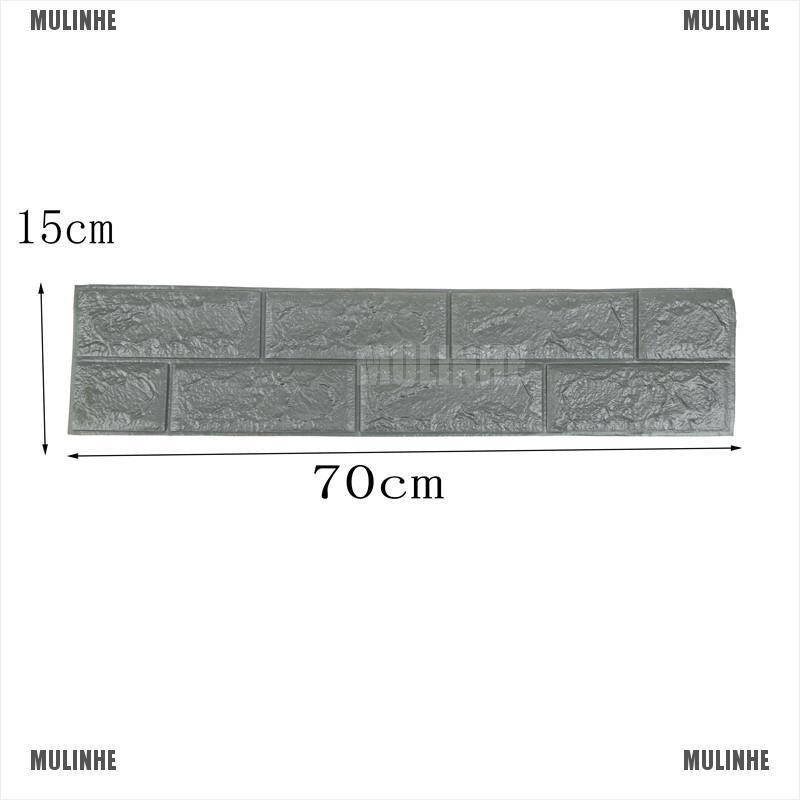 Miếng Dán Tường Giả Gạch 3D 70 * 15cm