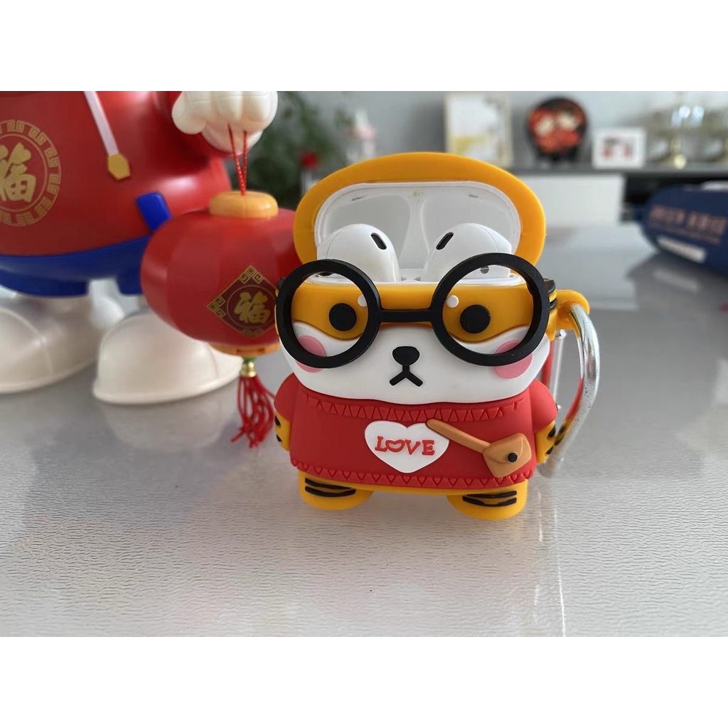 Vỏ case ốp bảo vệ cho airpods 1 2 3 pro chất chống bẩn hình cute