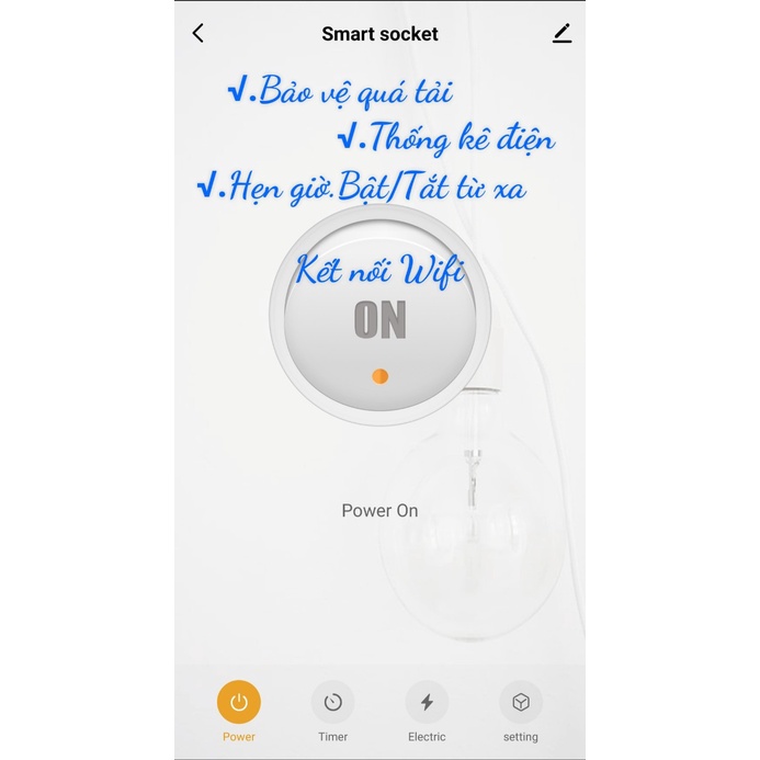 Ổ cắm wifi 16A/ 20A, Đo điện năng hoạt động App Smartlife/Tuya