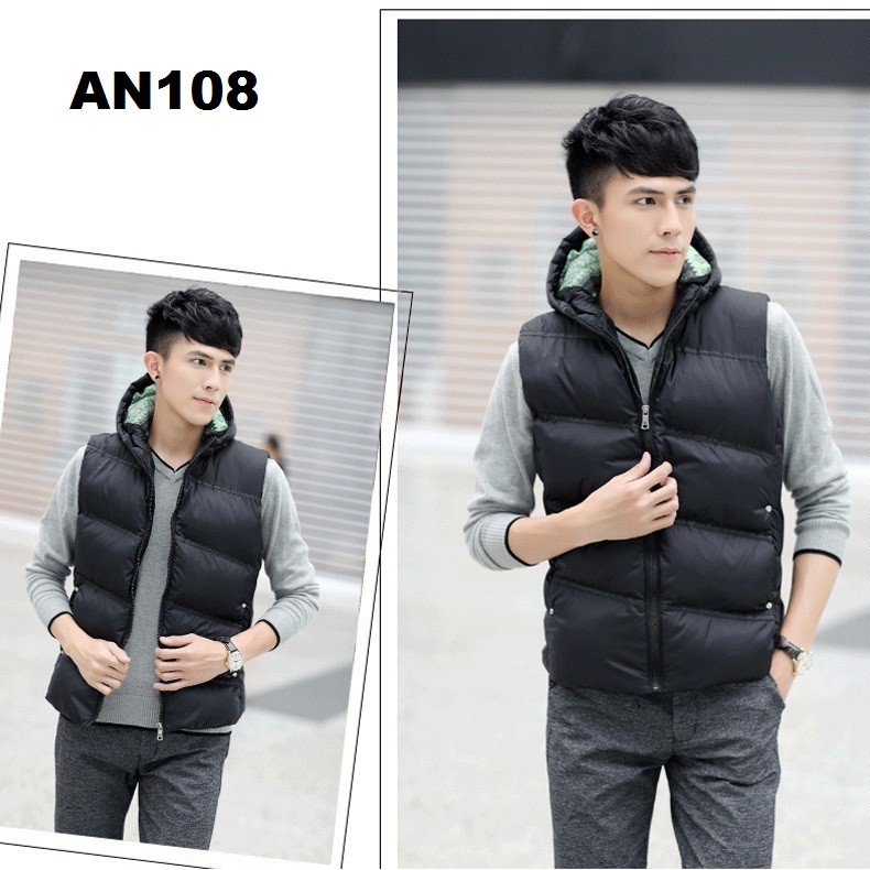 Áo khoác phao nam AN108