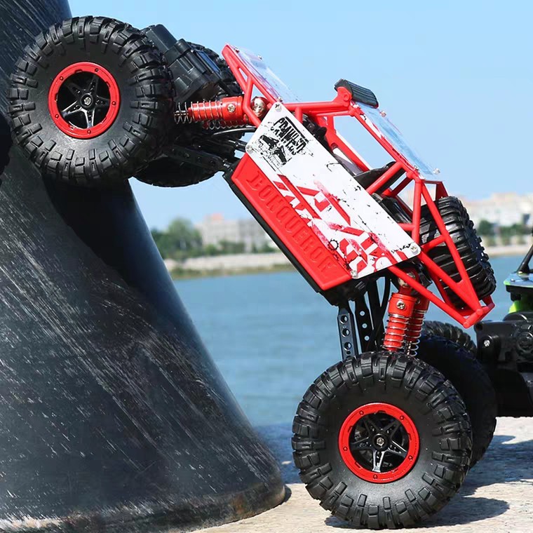 Xe Điều Khiển Tốc Độ Cao Rock ClimBing RC 2.4 GHz 4WD Off-Road Mọi Địa Hình - Hot - Hot