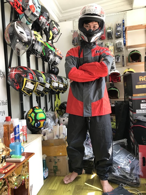 Áo mưa bộ KYT Premium RainCoat Malaysia