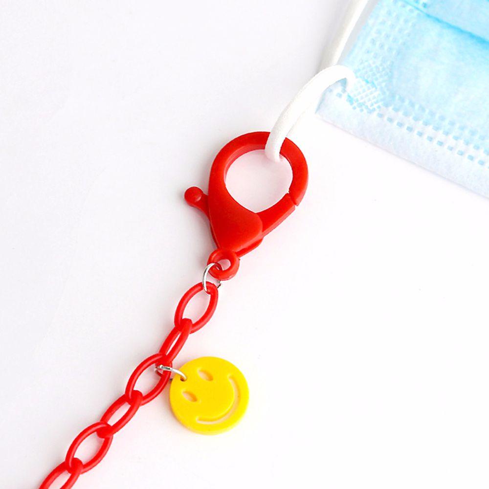 Dây Đeo Mắt Kính Bằng Nhựa Acrylic Màu Kẹo Họa Tiết Hoạt Hình Dễ Thương Cho Bé