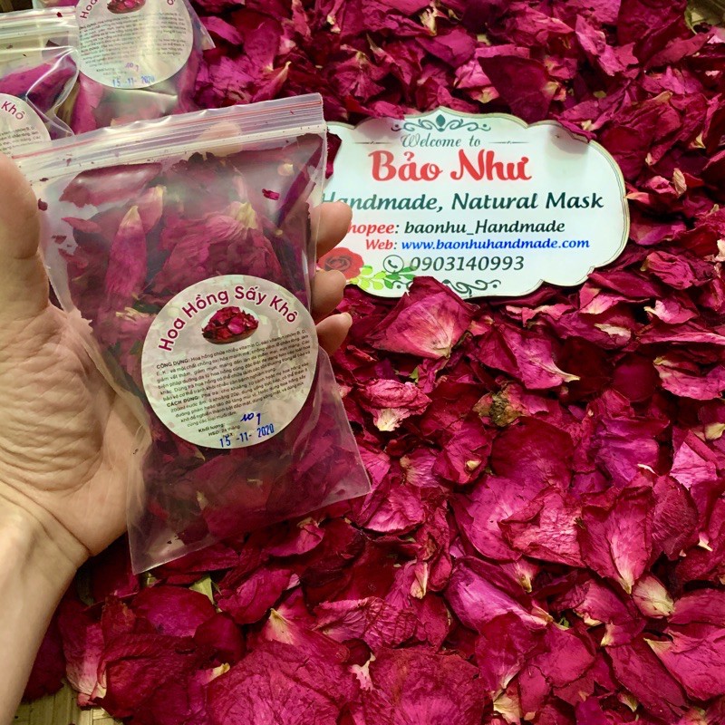 10Gr Cánh Hoa Hồng - Làm Trà, Ngâm Bồn Tắm | BigBuy360 - bigbuy360.vn