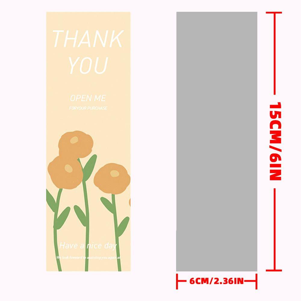 Set 52 Miếng Dán In Chữ Thank You 4 Kiểu Độc Đáo Trang Trí Gói Hàng
