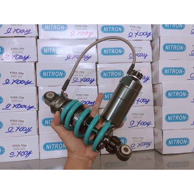 Phuộc Nitron gắn cho Exciter Winner Raider Sonic Satria