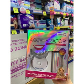 𝐁𝐨̣̂ 𝐥𝐚̀𝐦 𝐭𝐫𝐚̆́𝐧𝐠 𝐫𝐚̆𝐧𝐠 𝐖𝐡𝐢𝐭𝐞 𝐆𝐥𝐨 𝐖𝐡𝐢𝐭𝐞 𝐀𝐜𝐜𝐞𝐥𝐞𝐫𝐚𝐭𝐨𝐫 𝐁𝐥𝐮𝐞 𝐋𝐢𝐠𝐡𝐭 𝐓𝐞𝐞𝐭𝐡