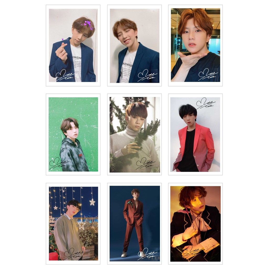 Ép Lụa] Lomo Card 54 Ảnh TÙNG MARU - UNI5 (có chữ kí )