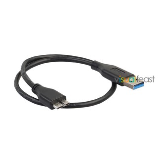 Dây cáp 47cm 1.5ft USB 3.0 Male-A sang USB3.0 Micro-B