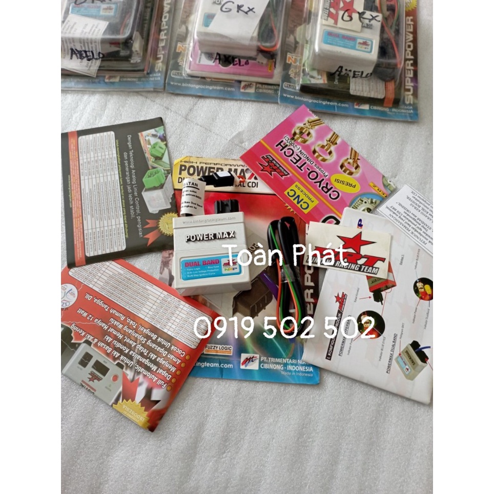 ECU BRT POWER MAX AXELO 125 TR - CHÍNH HÃNG BRT INDONESIA