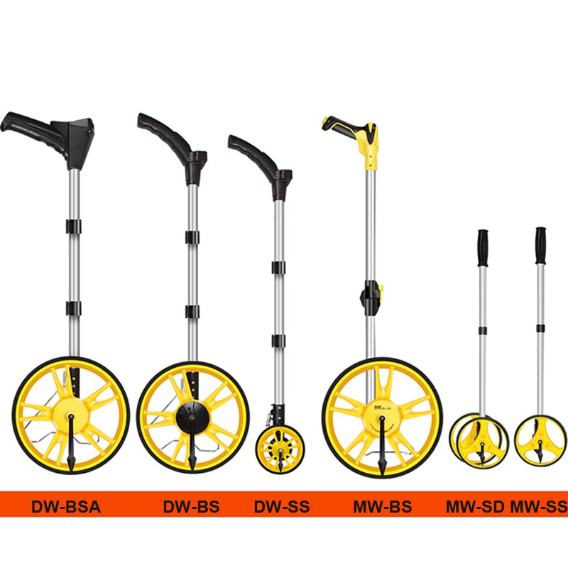 Bánh Xe Lăn Đo Khoảng Cách Kỹ Thuật Số Gấp Gọn Bằng Abs 100km Kèm Túi Đựng